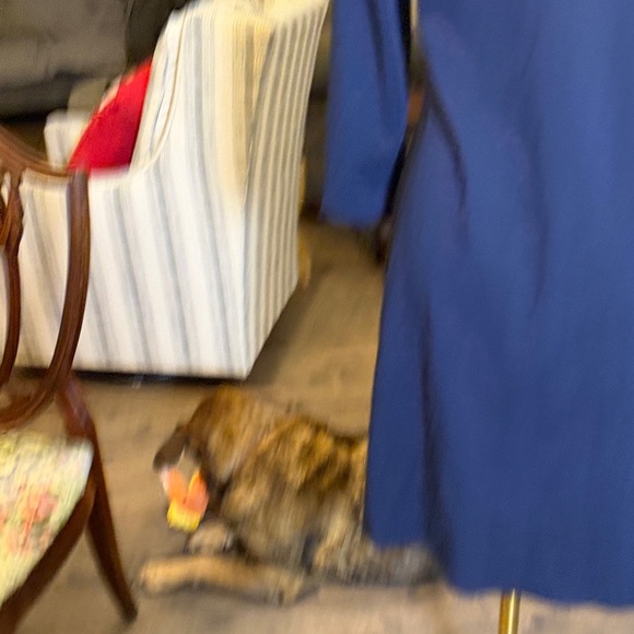 Talbots Navy Garment with White Detailing - Picture 5 of 7